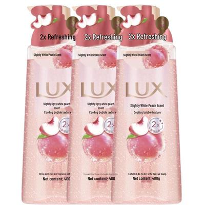 White Peach Scented Bubble Body Wash