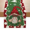 Festive Table Runner Christmas Decoration Polyester Dining Mat Creative Print Small Table Cover