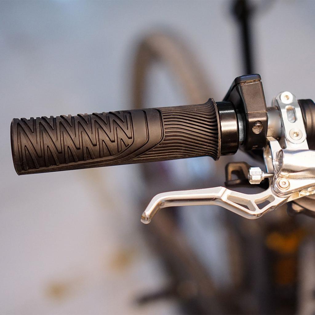 Single Locks on Bicycles Handlebar Comfortable Nonslip Cycling Handle Grips Mountain Bike Locking Handbar Grips