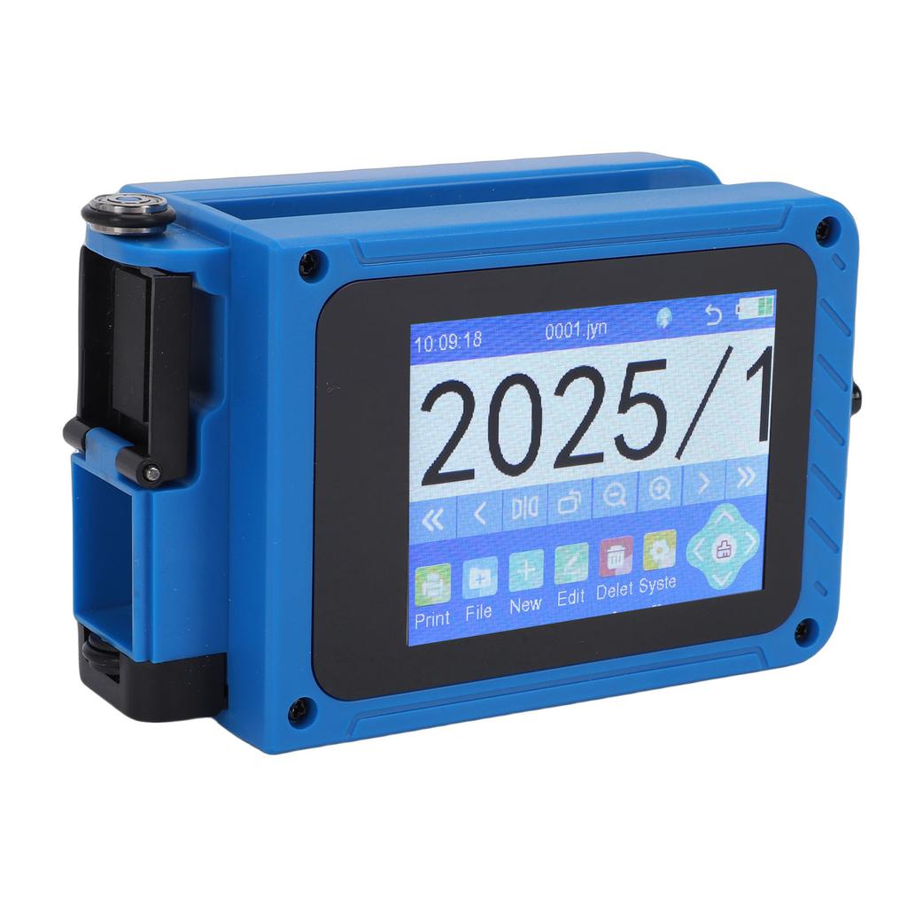 Handheld Inkjet Printer 2 12.7mm Print Height HD Touch Screen Portable Coding Machine for QR Code Production Date