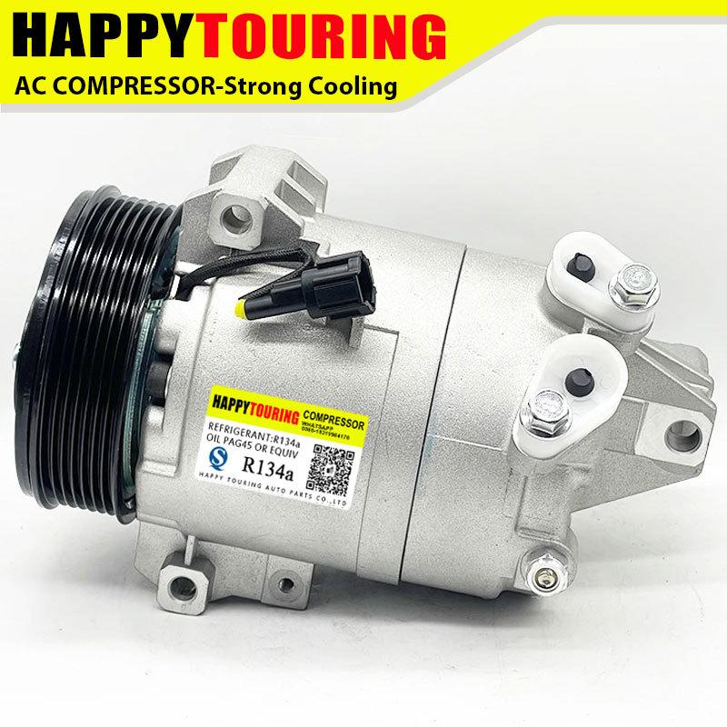 AC air conditioner Compressor for Nissan Navara D40 V9X PATHFINDER 3.0L V6 92600-5X20A 926005X20A Z0008558A Z0008557A