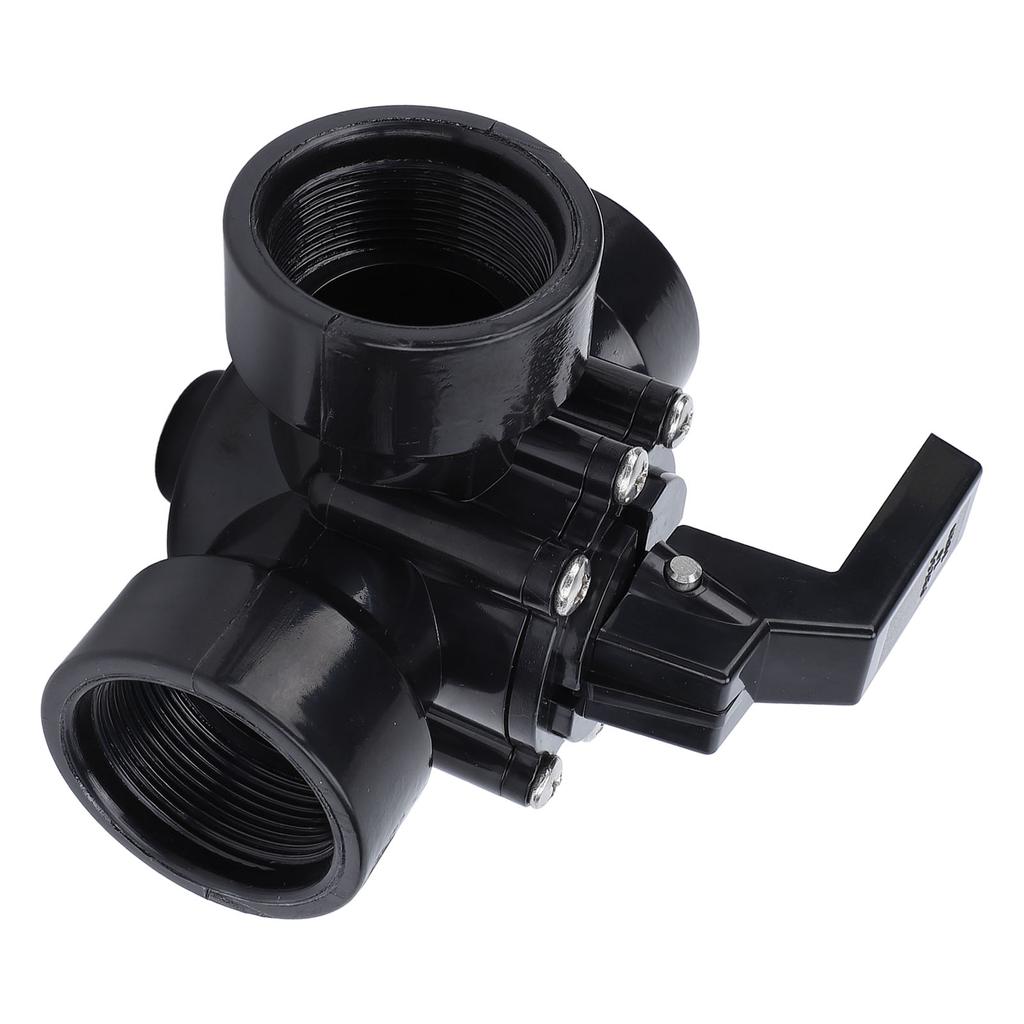 Swimming Pool Diverter Valve G1?1/2in ABS Three Way Positive Seal Water Diverter Valve for 4517