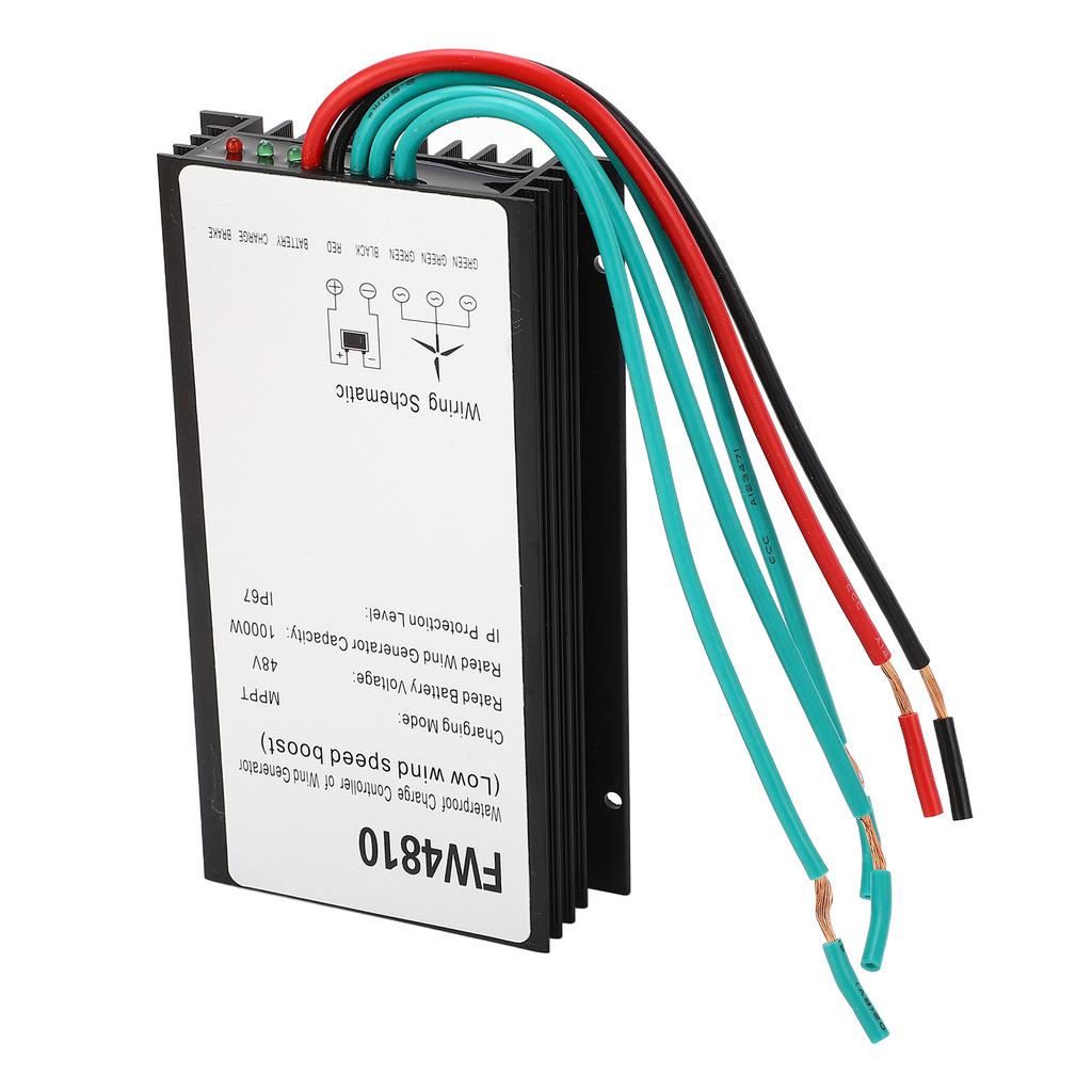 Generator Eolian 1000W Controler de Încărcare 48V IP67 Impermeabil MPPT Controler de Încărcare Turbină Eoliană