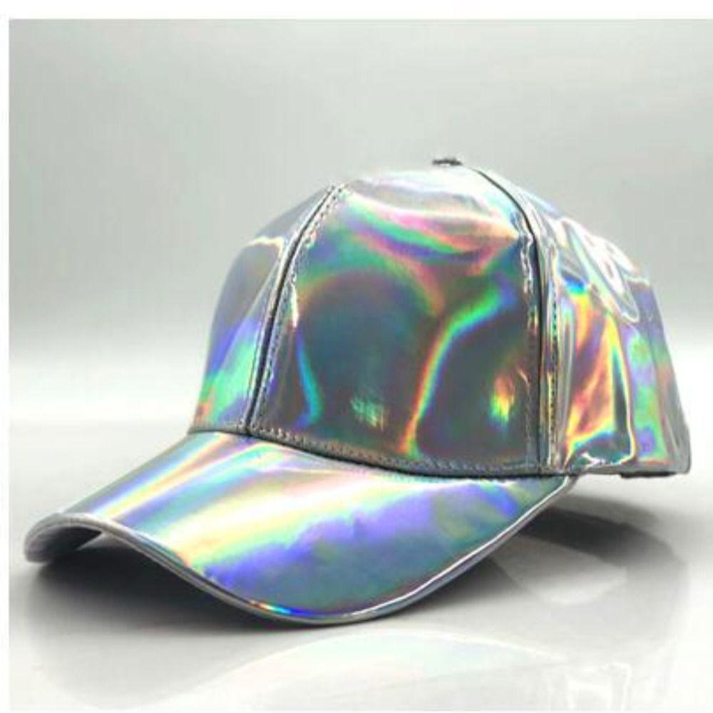 Fashion Rainbow Color Changing Hat Hip-hop Bigbang Sun Hat Back To The Future Street Dance Caps