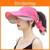 Summer Sun Hat For Women With Big Brim And Ventilated Design In Polyester For Travel And Beach