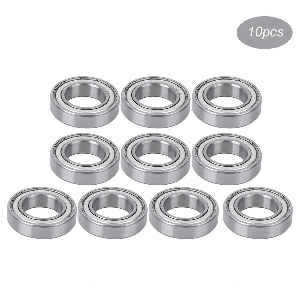 10PCs Spindle Bearings 6903Z Mechanical Parts Lathe Accessory Deep Groove BearingSteel Flat