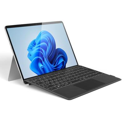 Omikamo Surface Pro Keyboard, Compatible with Surface Pro 8/9/10/X/11, JIS Standard Japanese Layout, Bluetooth 5.3, with Trackpad, 2 Pen Storage Slots