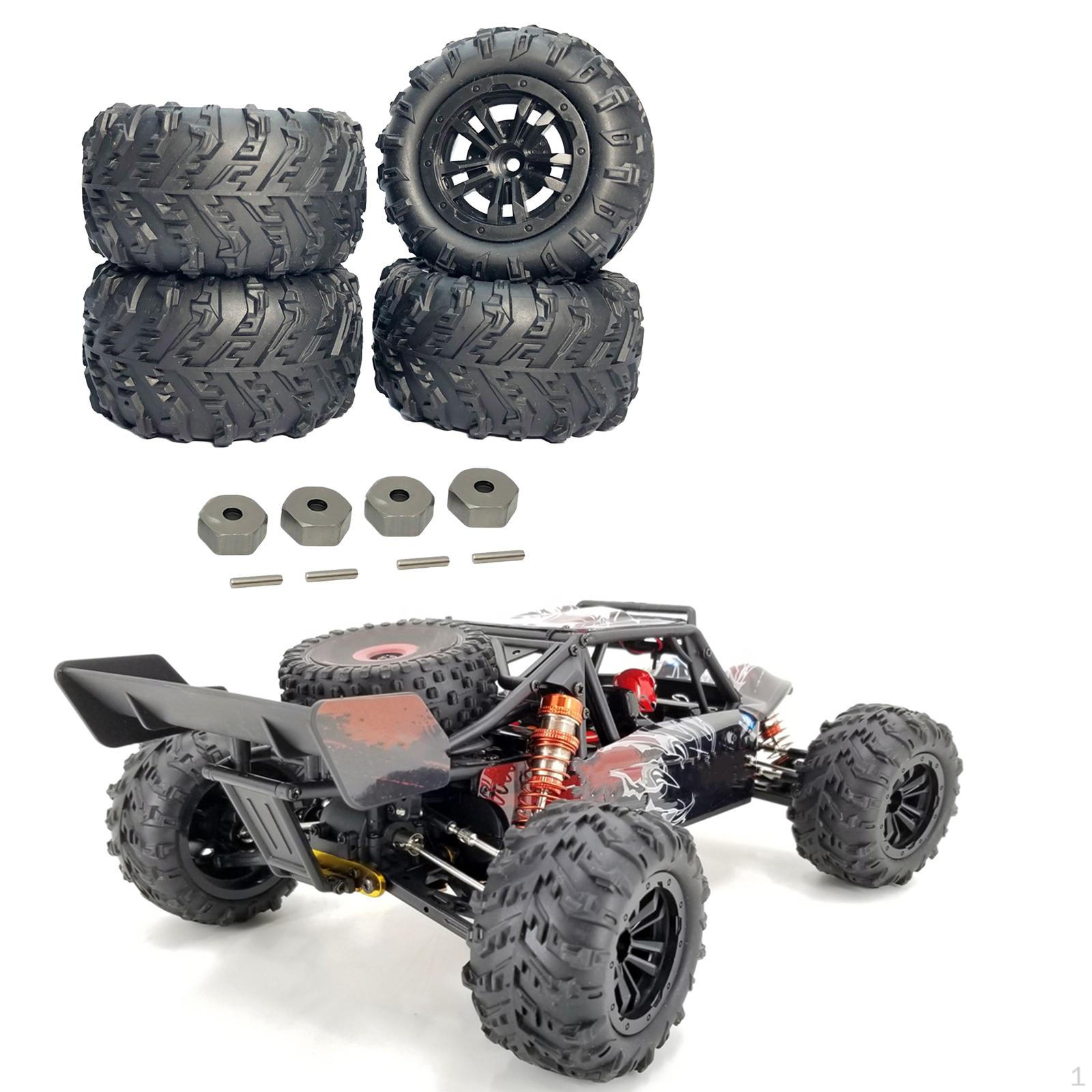 

4 шт. 1/12 Снігові Шини Запчастини Колесо Аксесуар 44001 124018 124016 DIY Tires with Hexs Pins