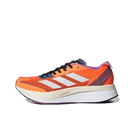 

adidas Adizero Boston 11 Solar Orange GX6652 EU 44 білий/помаранчевий