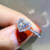 Lindon Classic Ring For Women With Round Shape Zircon Wedding Party Gift  Size 6-10
