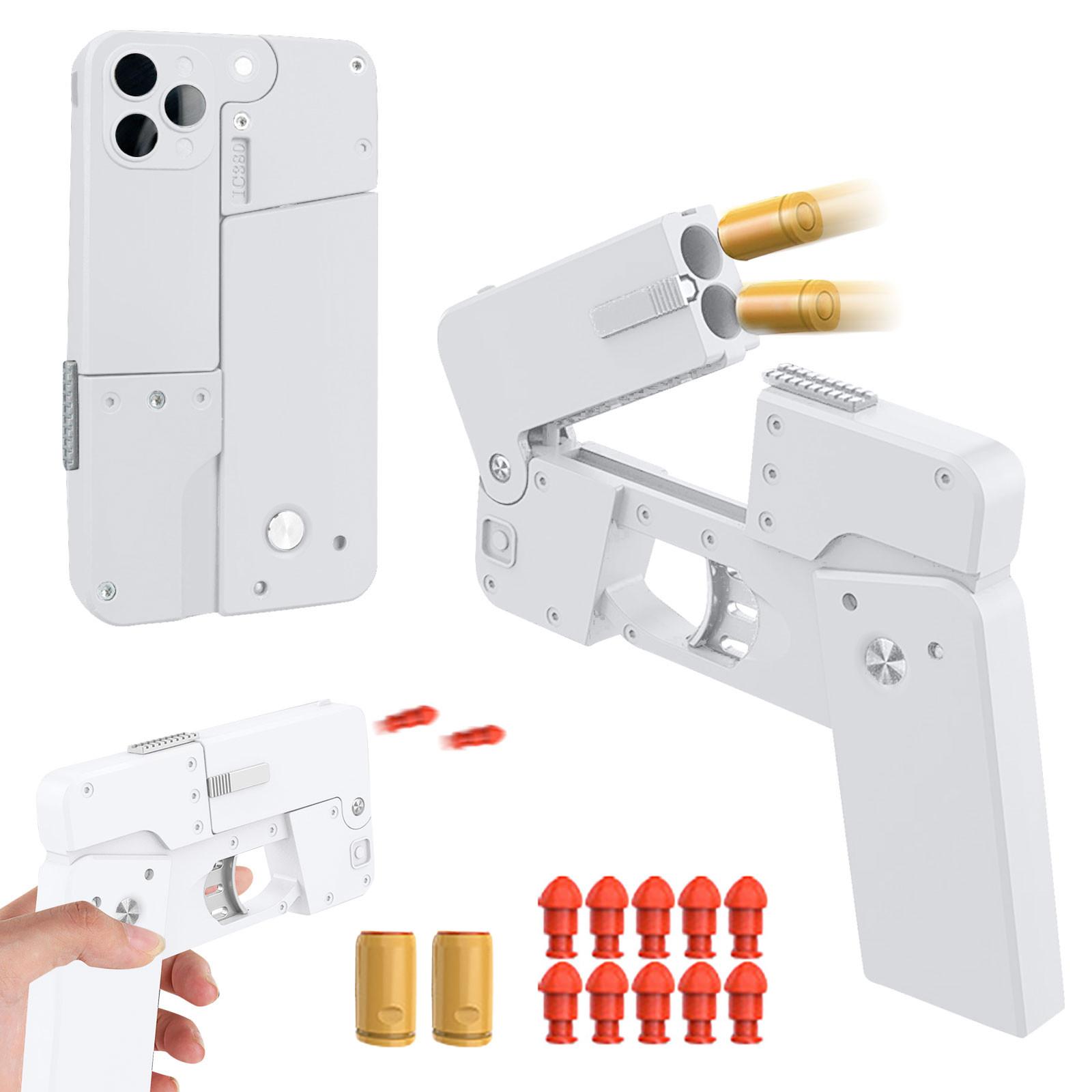 

Складная мягкая игрушка для стрельбы в форме мобильного телефона, чехол для мобильного телефона, выбрасывающий складной пенопласт, для детей от 6 до 7 лет, мальчиков и девочек One Size