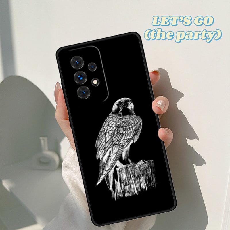 Eagle Hawk Bird Animal phone case For Samsung Galaxy A42 A31 A40 A51 A71 A32 A80 A91 A52 A72 A73 A20e A21S A50 A70 A11 A12 Cover
