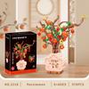 Plastic Bonsai Assembly Model Block DIY Plant Puzzle Blocks Toy  Toy