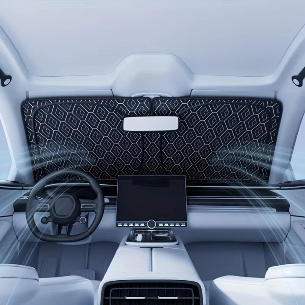 Thicken Heat Insulation Car Sunshade Foldable Car Windshield Sunshade  Car Interior Protection