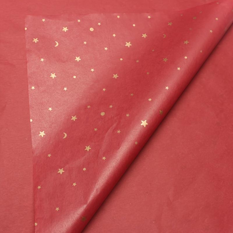 

20 шт. крафт-бумаги с бронзовым принтом звезд и луны, упаковочная бумага для букетов цветов, подарочная обертка для цветов, подарочная упаковка, упаковка на день рождения