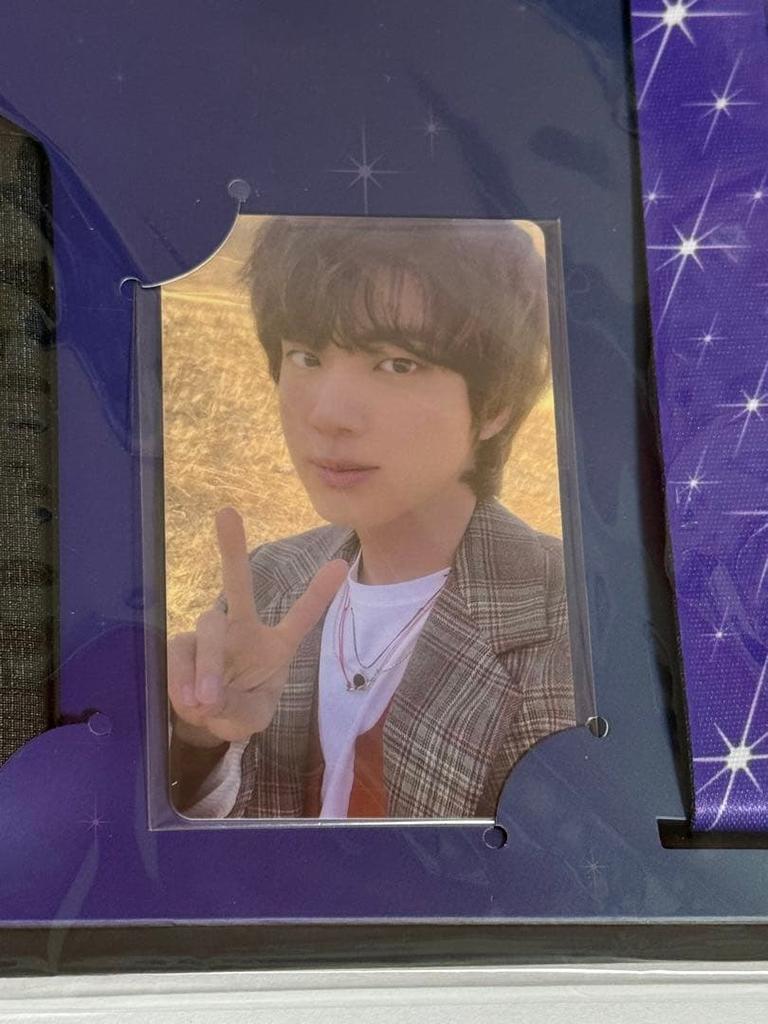 [USED] BTS JIN The Astronaut ID Card Holder Trading Card