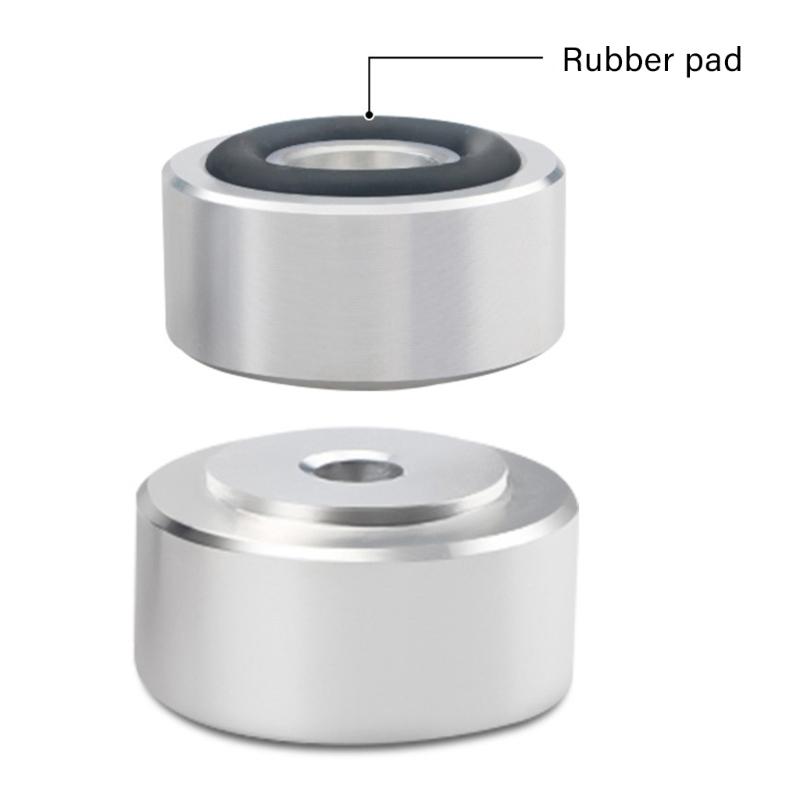 4Pcs HIFI Speaker Spikes Stand Feet Pad Aluminum Alloy Isolation Feet with Multiple Size for Various Sound Devices