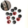 12pcs Car Door Lock Screw Cover For Geely X7 Vision SC7 MK Cross Gleagle BOUNS M11 INDIS VERY GX7 SX7 ARRIZO