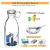 Mini Portable Blender Electric Juicer Fruit Mixers Fruit Extractors Smoothies Mixer Multifunctional Juice Maker Machine Blender