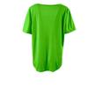 Summer Women's Pleated Square Neck Solid Color Loose Short Sleeve T-Shirt Top