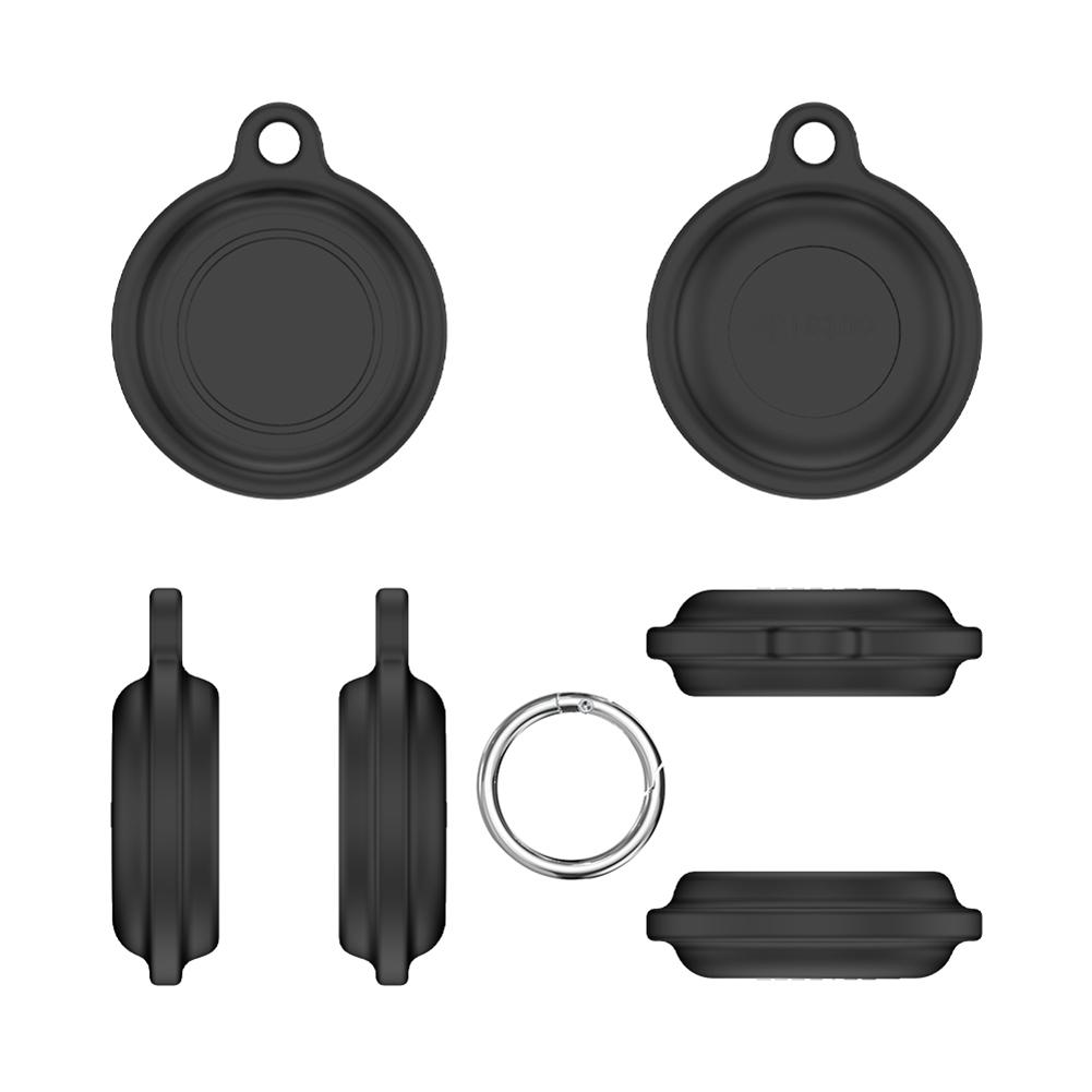 

Силиконовый брелок для Motorola Moto Tag Чехол Защитная крышка Водонепроницаемый держатель для метки Брелоки Чехлы Метки Цепочка Трекер Аксессуары чёрный