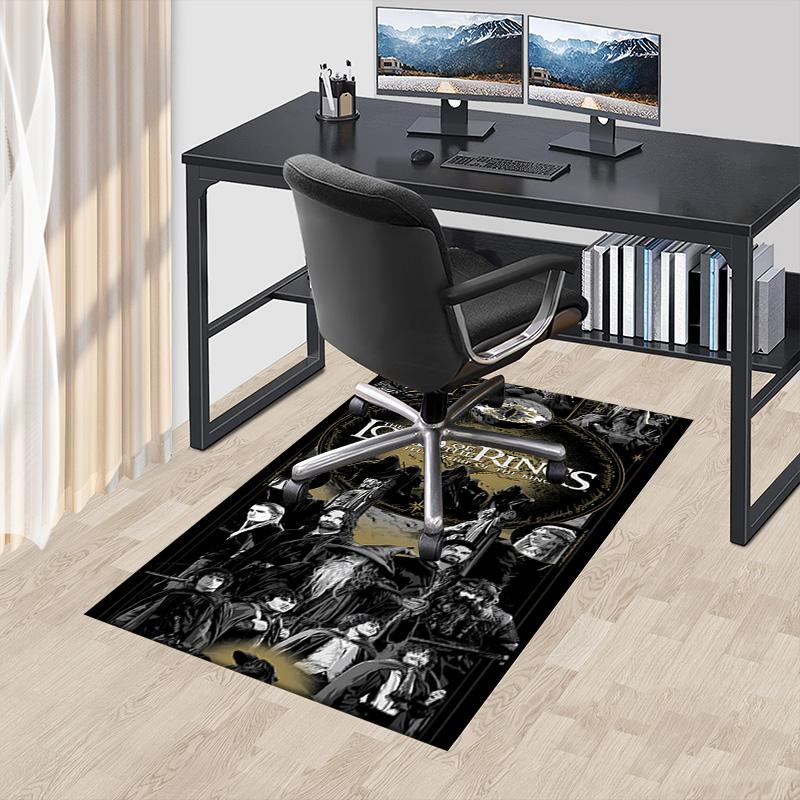 Lord Rings Carpet For Playroom Bedroom Living Room Sofa Home Decor Kids Game Area Rug Nonslip Floor Mat