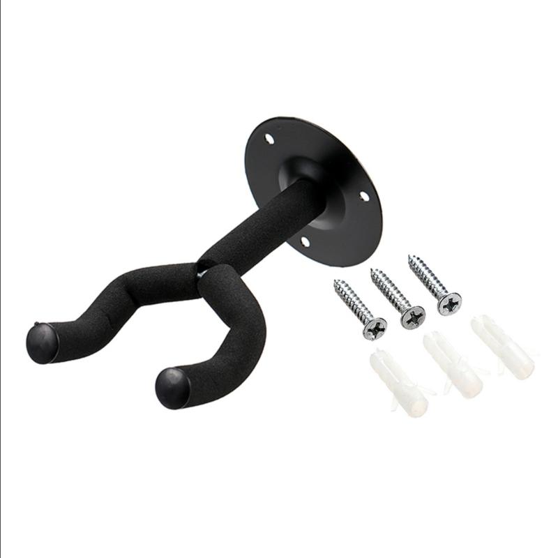 Guitar Wall Mount Hanger Guitar Wall Hanger Hook Wall Hanging Bracket Holder Guitar Stand for Guitar Mandolin Ukuleles
