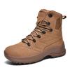 Outdoor Men Hiking Shoes Anti-slip Lace-up Breathable Wear-resistant High-top Boots Men Lace-up Low-top Casual Sports Shoes Men