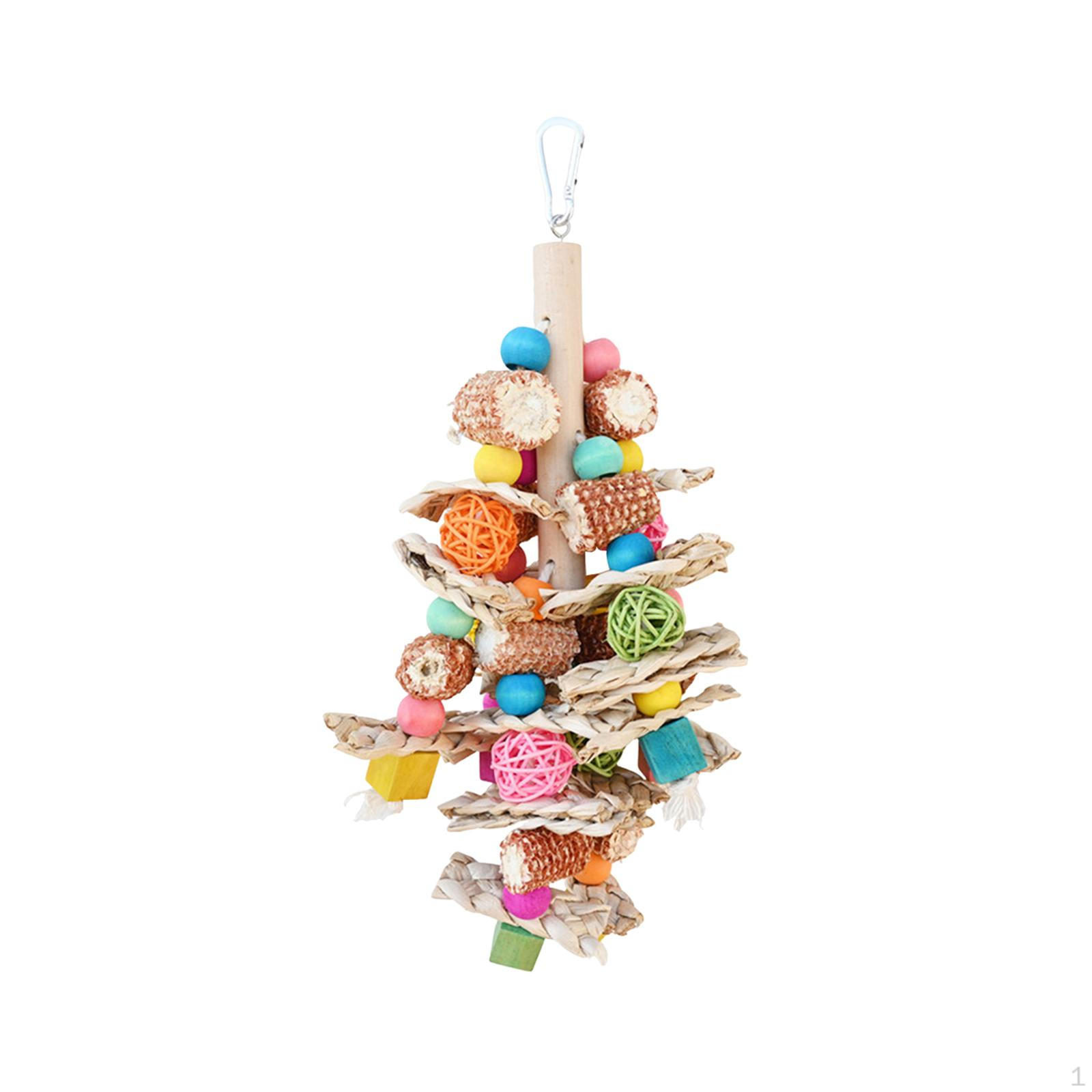 

Набор подвесных игрушек для попугаев и маленьких птичек-компаньонов 31cmx14cm