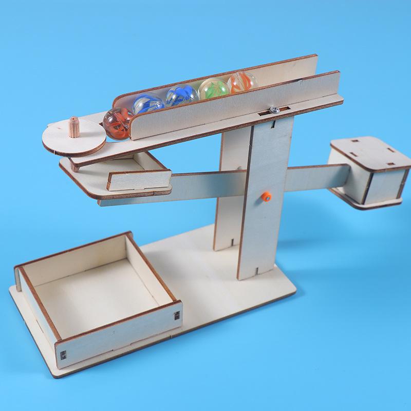 STEM Educational Toy: Roller Coaster Seesaw - Science Experiment Kit for Primary Students
