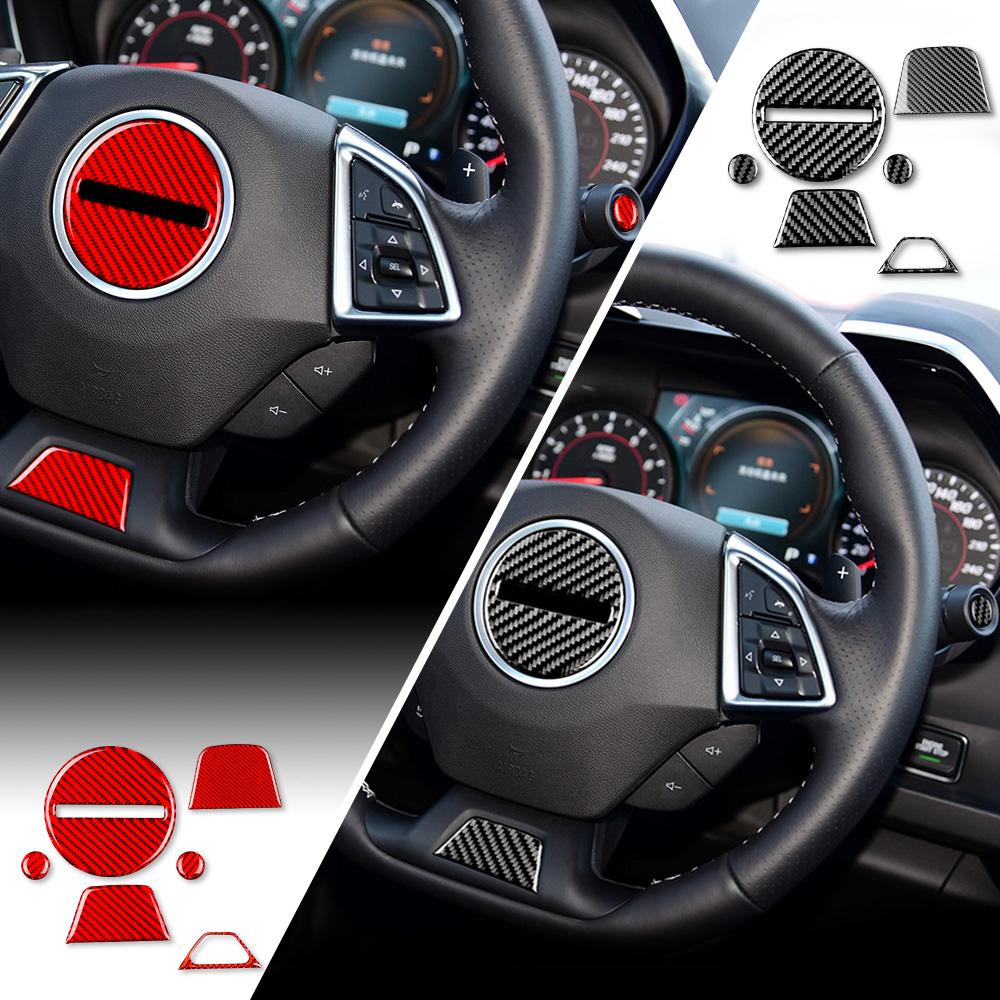 Real Carbon Fiber AIRSPEED For Chevrolet Camaro 2016 2017 2018 2019 2020 2021 2022 2023 Accessories Car Interior Trim Sticker