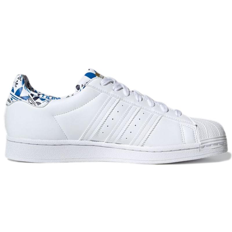 Adidas Superstar 'White Gold Metallic' Sneaker H00186