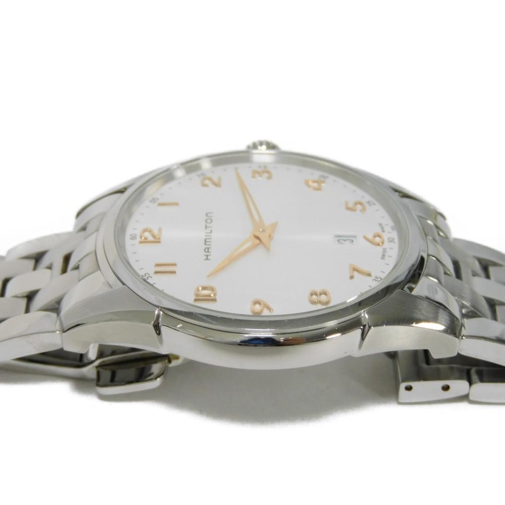 Used 11174 Jazzmaster Thinline H385111 7975 Date Quartz Men's from Japan AUTHENTIC