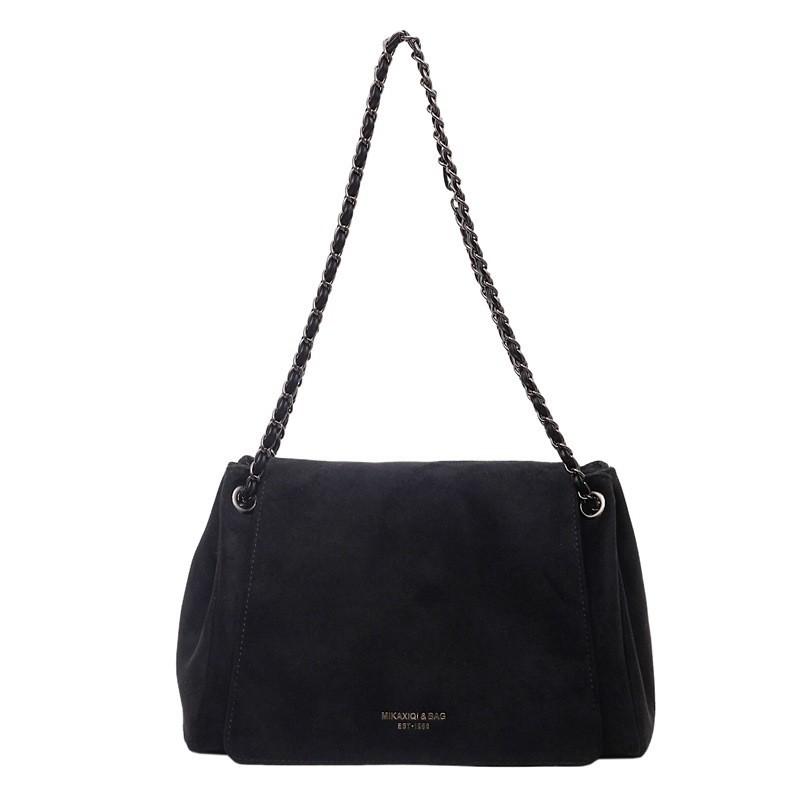 IELGY Ladies Underarm Bag Autumn Winter Texture Frosted Small Square Bag Fashion Chain Messenger Bag Retro Commuter