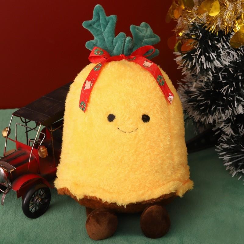 Santa Claus Plush Doll With Pp Cotton Filling For Christmas Home Decor And Collectors