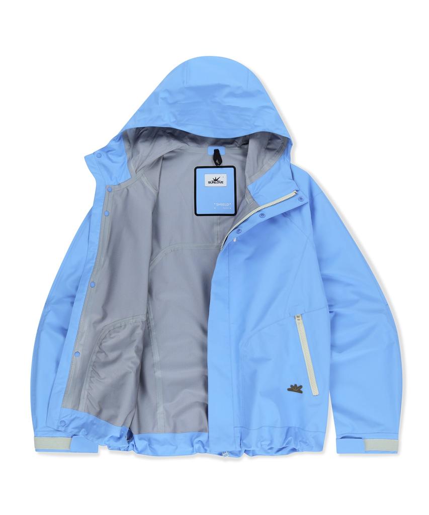 Sunlovetour Pertex® 3L Glen Shell Jacket Blue