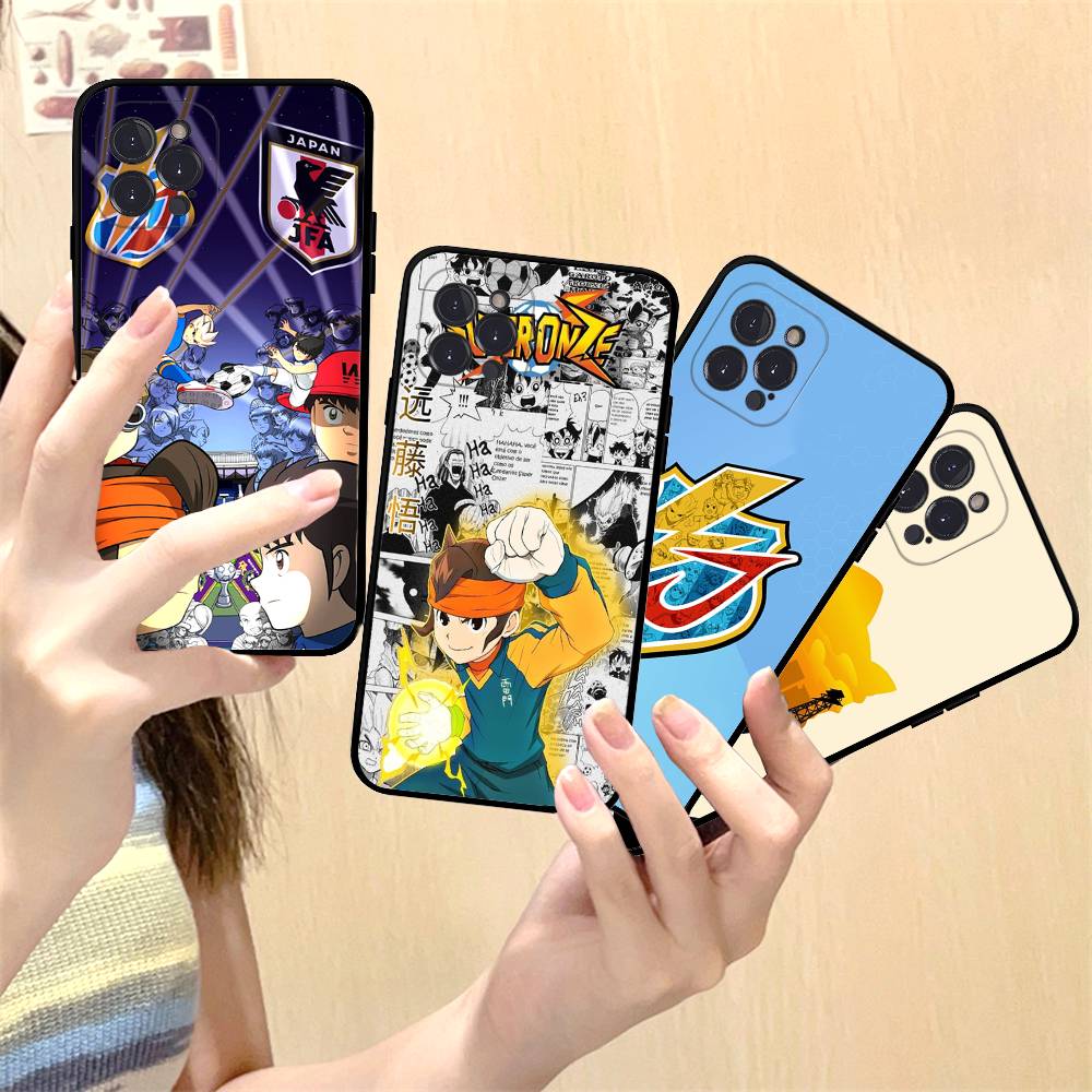 Axel Blaze Firestorm Inazuma Eleven Phone Case For Iphone 16 15 17 13 14 12 11 Pro Max Plus Black Shell Cover Case
