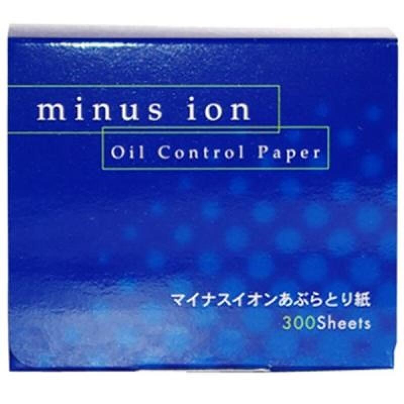 Kakukei Ion Oil Blotting Papers Large Capacity 300 Count Facial Oil Blotting Papers Portable Cosmetics 0025