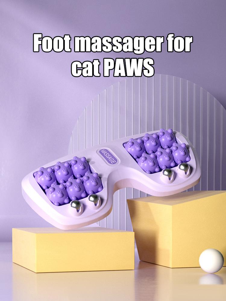 Foot Roller Massager Foot Massage Magnetic Bead Roller Multi-Point Foot Massage Foot Therapy Rubbing Foot Massager Tri Color