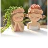 Fairy Succulent Flowerpot Desktop Ornament Succulents Plant Potted Green Plants Vase  Home Gardening