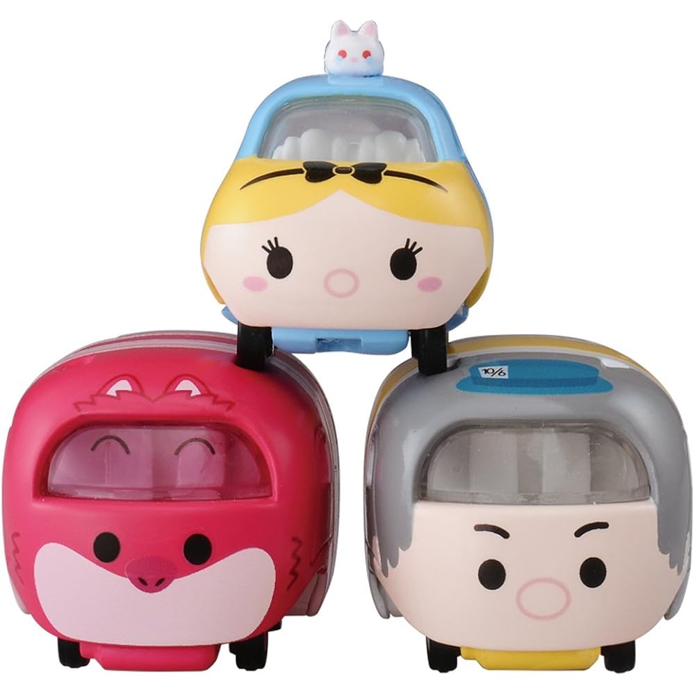 Tomica Disney Motors Tsum Tsum Cheshire Cat Toy Vehicle Collectible Figure