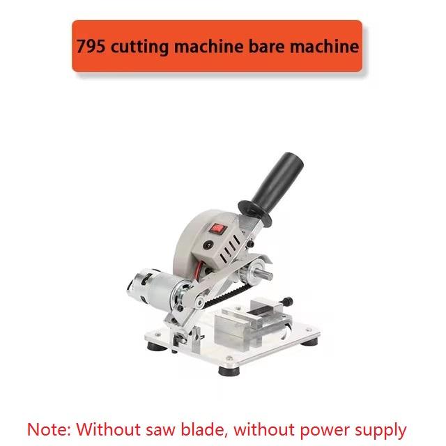 Mini Cutting Machine High Power Mini Desktop 45 Degree Home Woodworking High Precision Acrylic Aluminum Alloy Cutting Machine