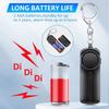 Loud Sound Personal Security Alarm 130dB Loud Emergency Safety Alarm Alarm Keychain  For Child
