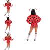 Coccinellidae Halloween Costume For Adults And Kids Polyester Beetle Insect Cosplay Party Wear