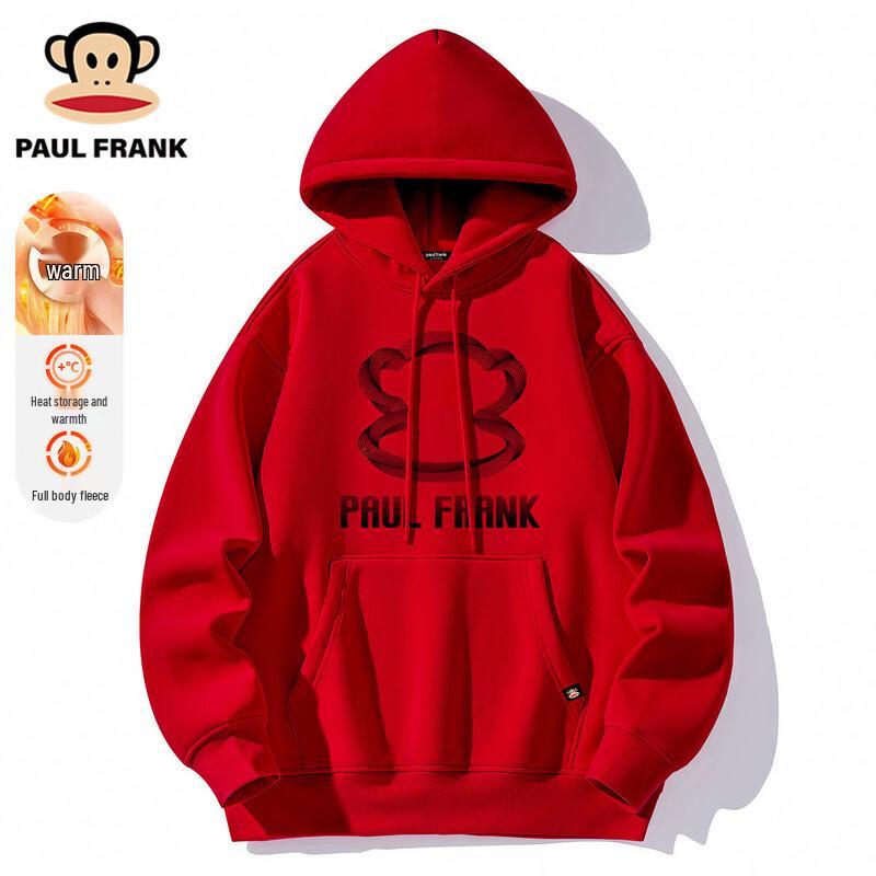 

Paul Frank Men s Winter Fleece Lined Hoodie XL