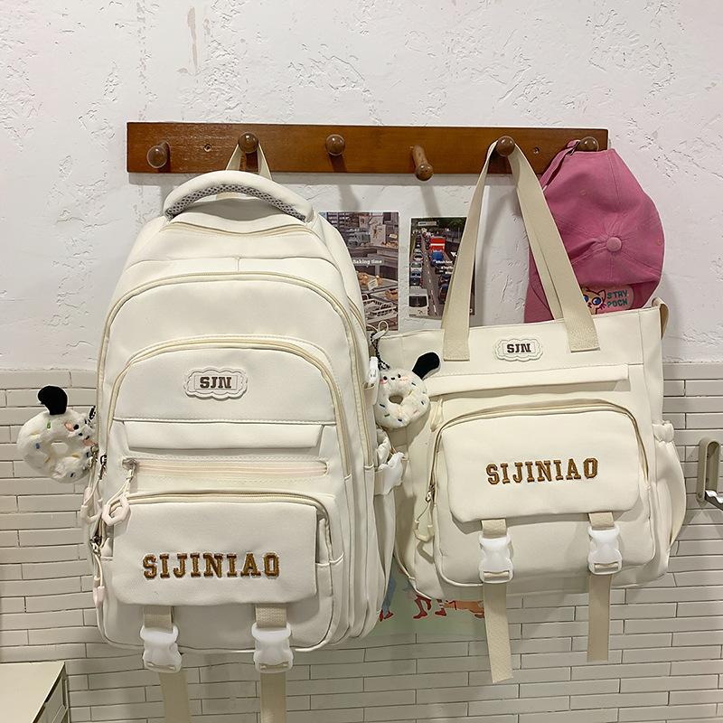 New High-value, Fresh and Sweet Dopamine Backpack, Lightweight and Large-capacity Backpack for Junior High School Students