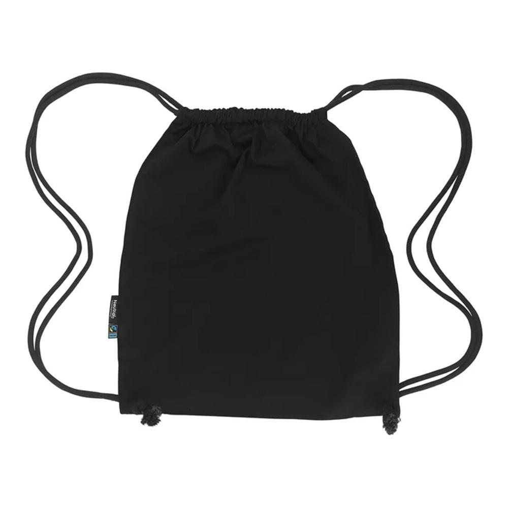 Neutral Plain Gym Drawstring Bag