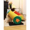 New Cannon Cat Scratch Board Sisal Cat Scratch Column Can'T Catch Crumbs Pet  Climbing Frame Teases  Stick Toys.