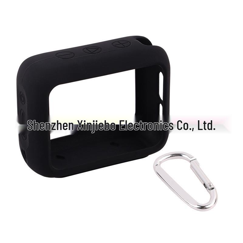 

Защитный силиконовый чехол для колонки JBL GO4 для использования на открытом воздухе - Ударопрочный и портативная сумка для хранения.