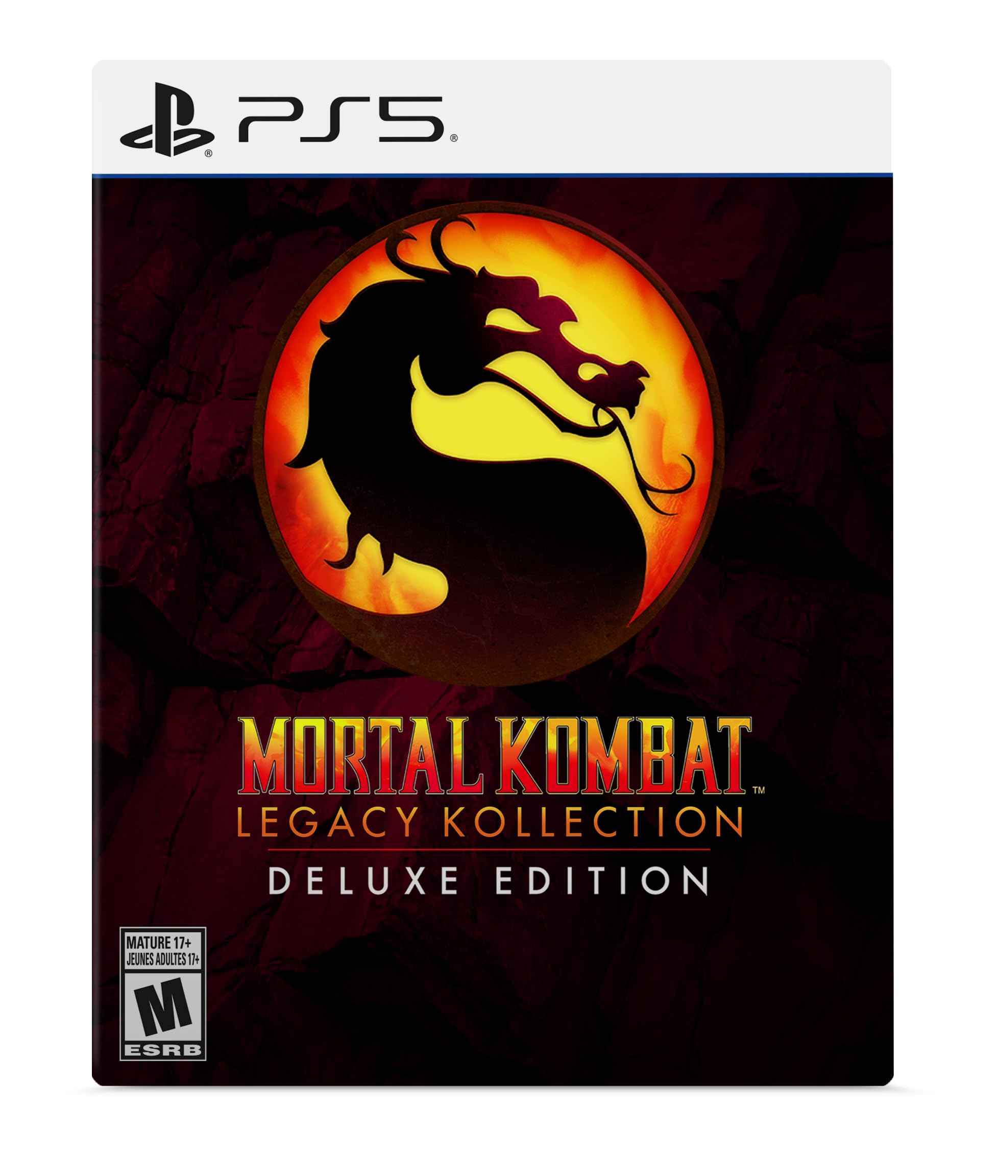 Mortal Kombat Legacy Kollection Deluxe Edition Северная PS5 (Импортированная Америка) - синий